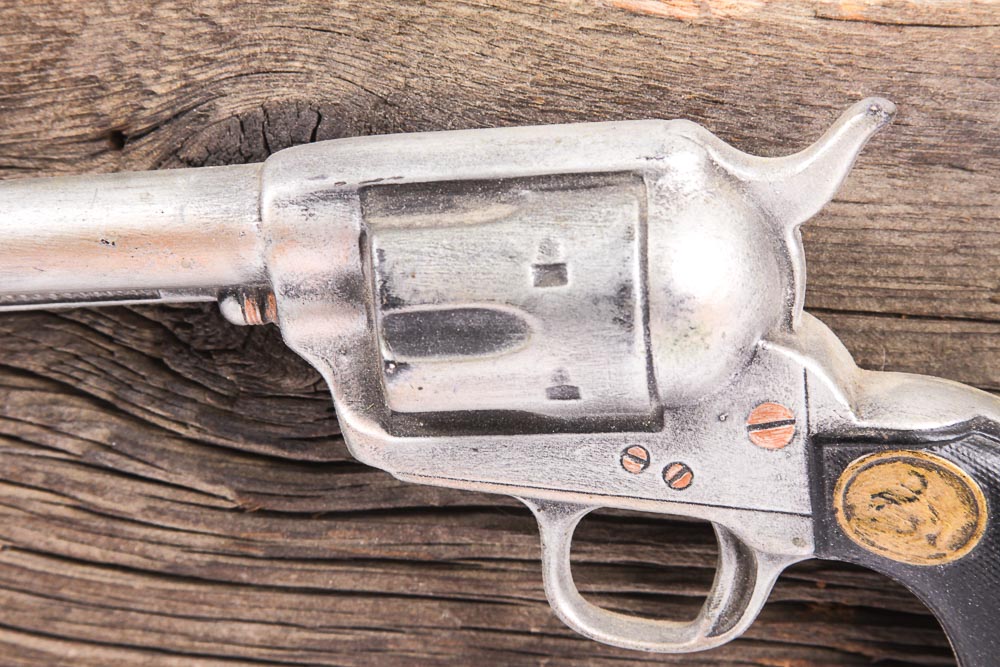 Faux Antique Revolver Wall Display Pieces