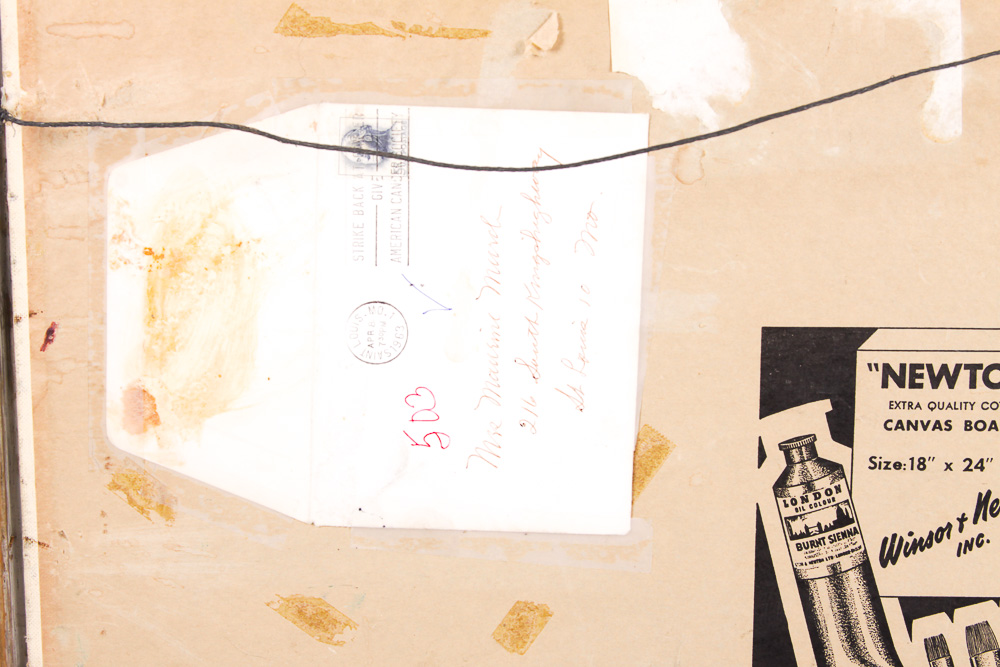 "Fishing" Original Acrylic on Canvas by Virginia Bergfeld