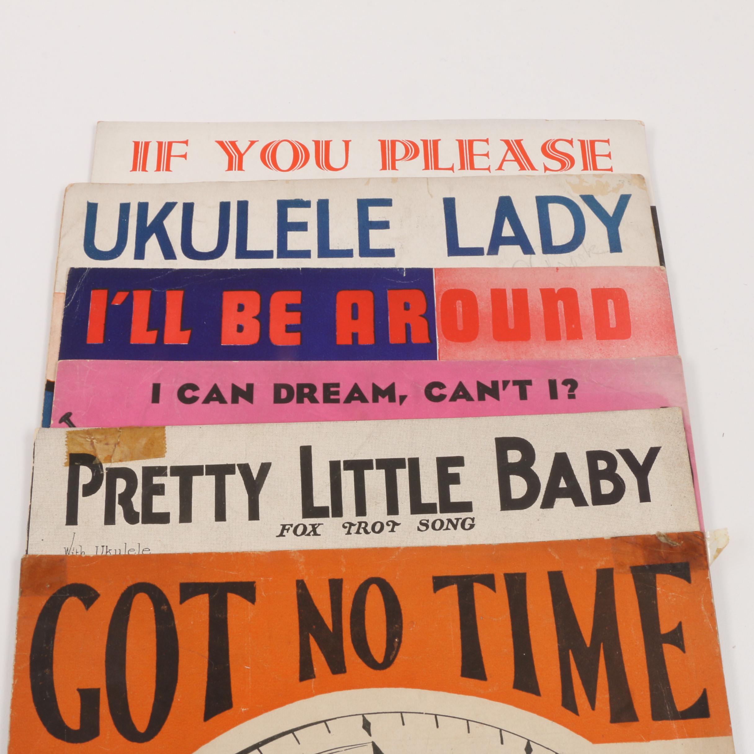 Paul Simon, Richard Whiting, Allen Spur and Other Sheet Music