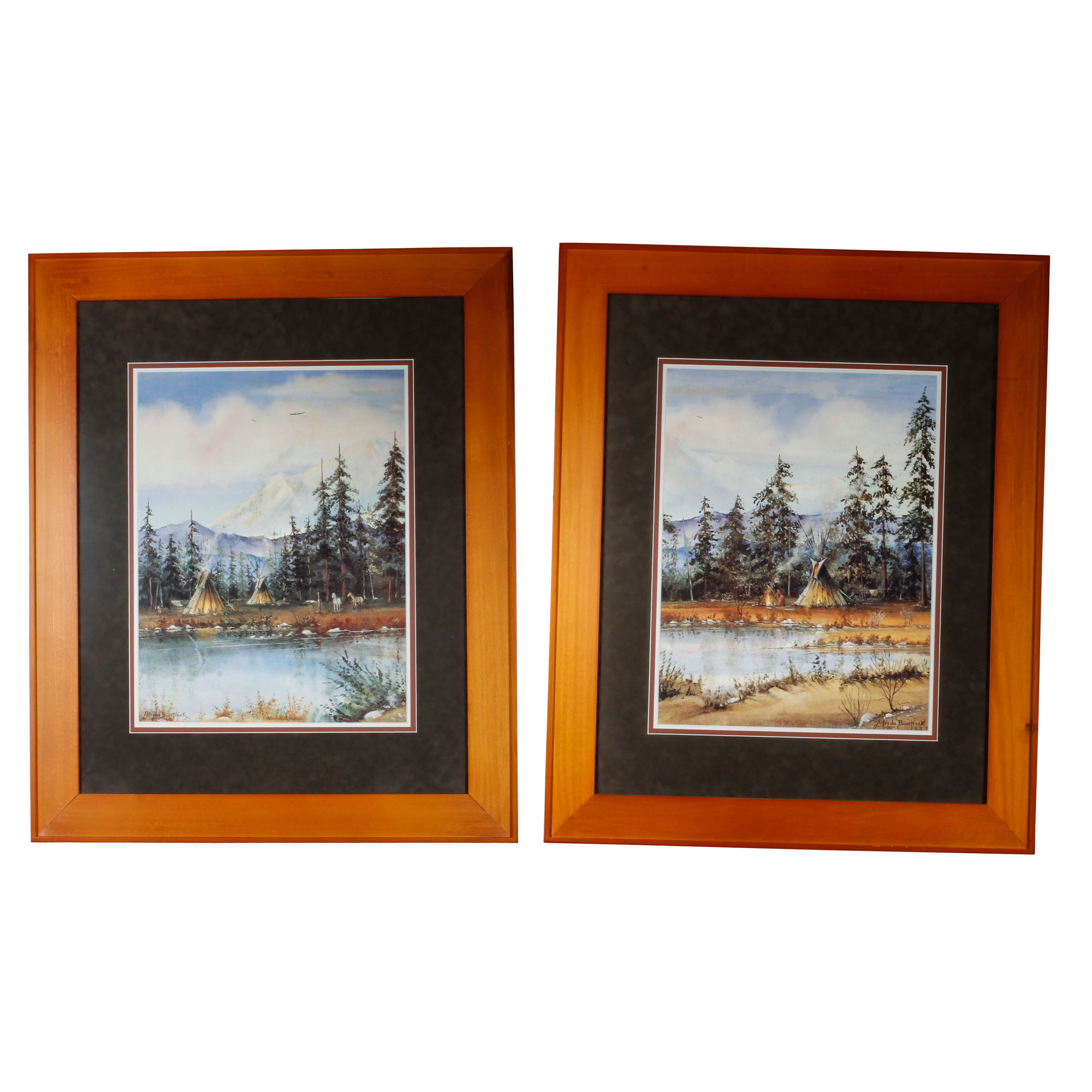 Framed Prints After Alfredo Beartrack