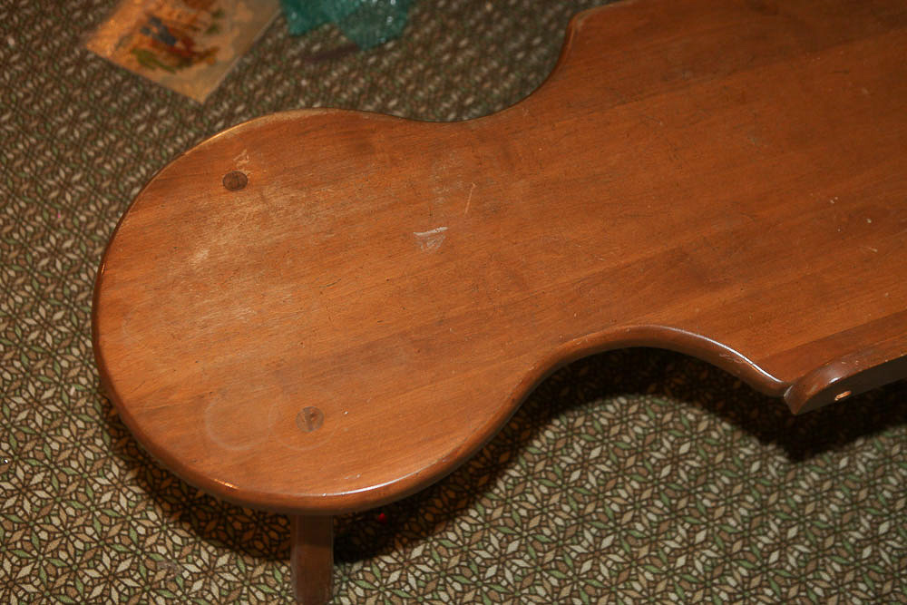 Cherry Cobbler's Style Workbench Coffee Table