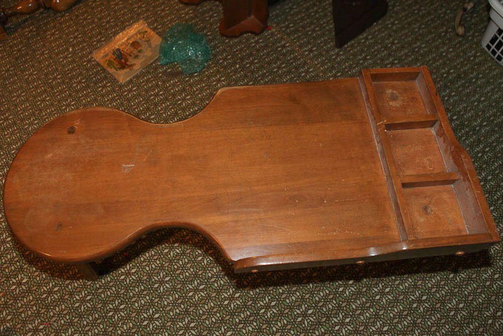Cherry Cobbler's Style Workbench Coffee Table