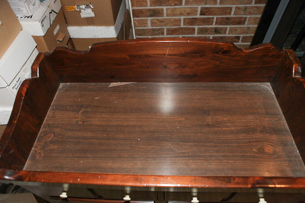 Vintage Ethan Allen Pine Dry Sink