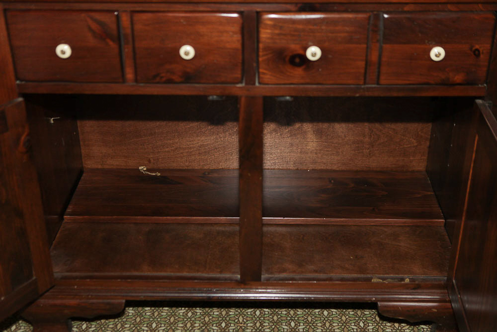 Vintage Ethan Allen Pine Dry Sink