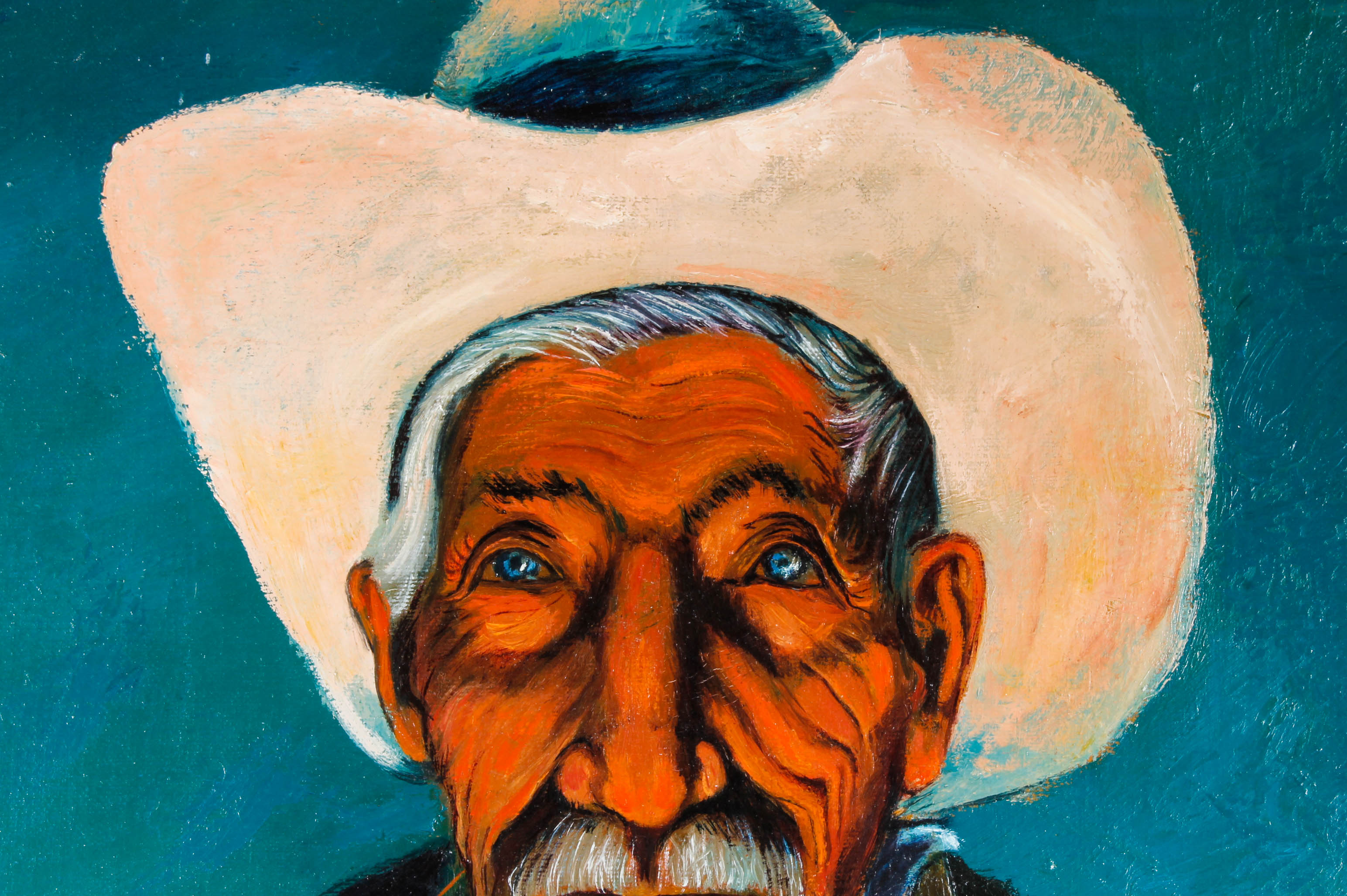 Nastri Original Signed Oil Painting Portrait