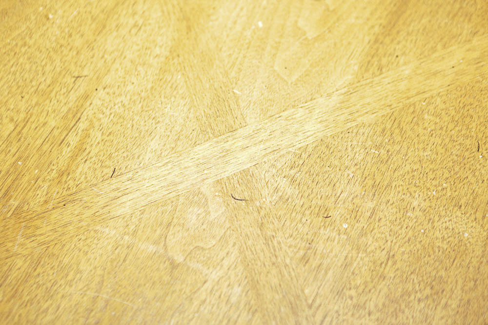 Vintage Mid-Century Pecan Coffee Table