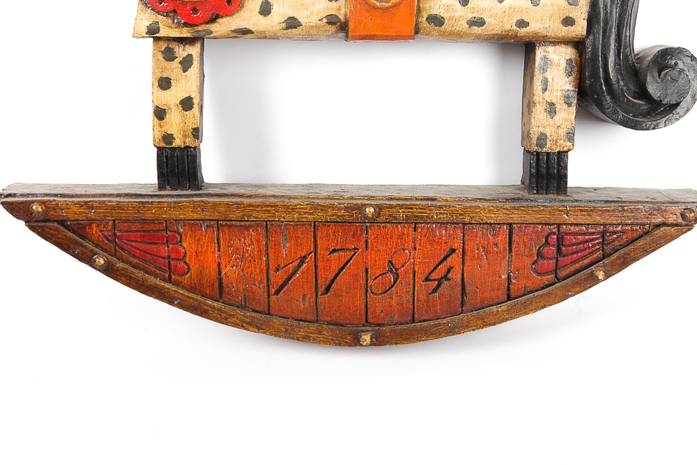 Vintage Vanguard Studios Rocking Horse Wall Hanging