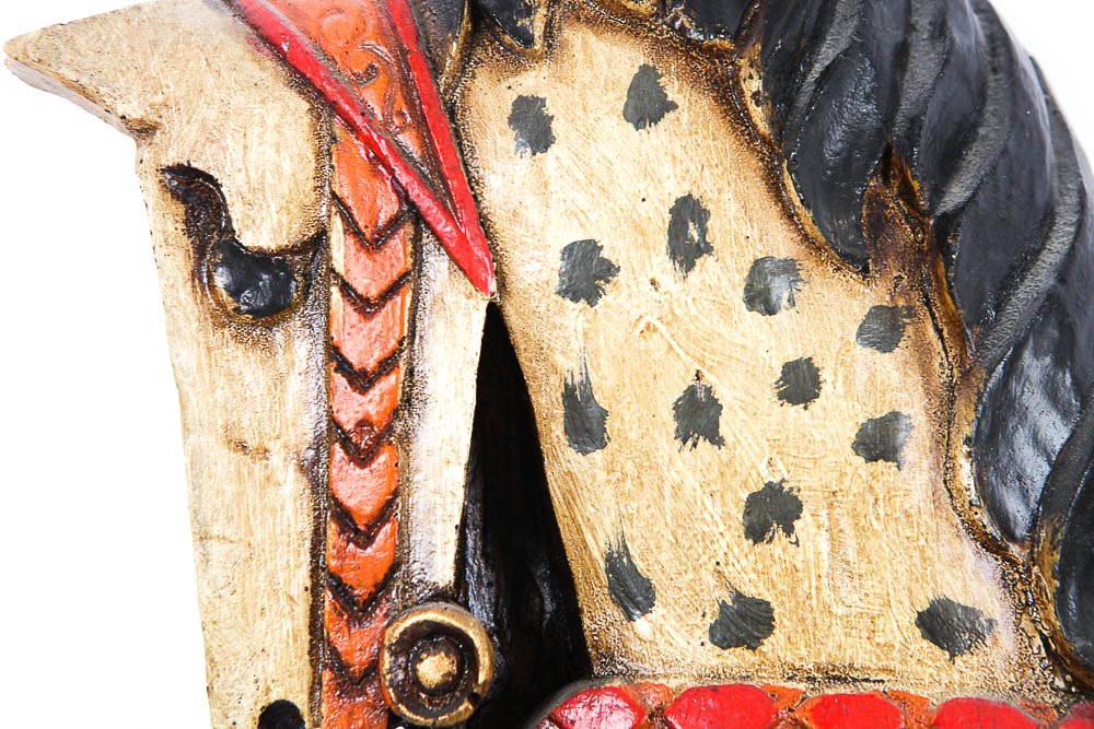 Vintage Vanguard Studios Rocking Horse Wall Hanging