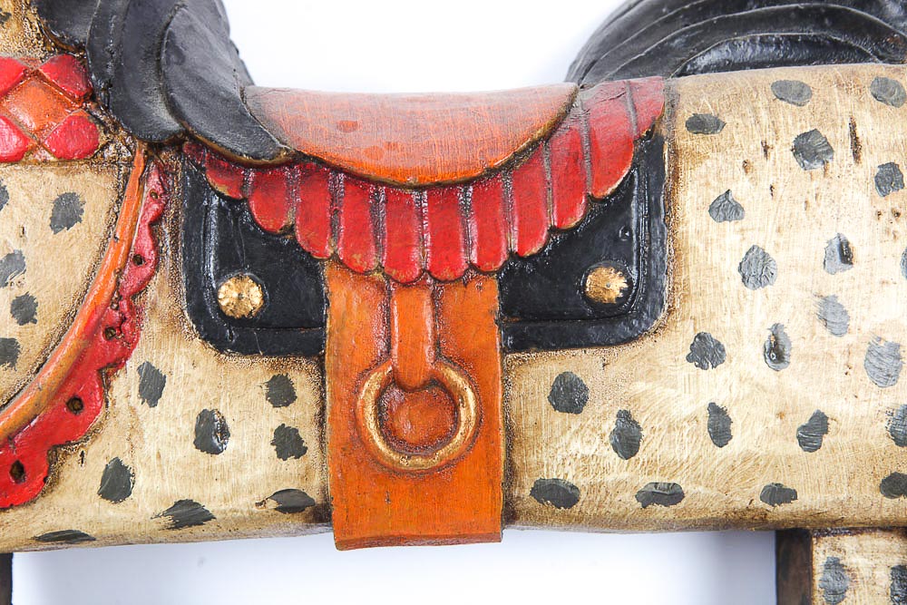 Vintage Vanguard Studios Rocking Horse Wall Hanging