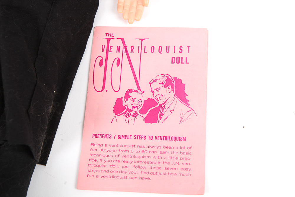 Vintage Juro Novelty Ventriloquist Doll