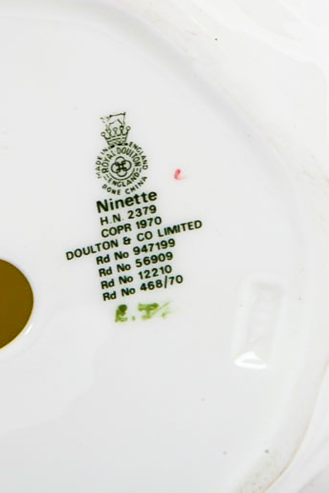 1970 Royal Doulton "Ninette"  Porcelain Figurine