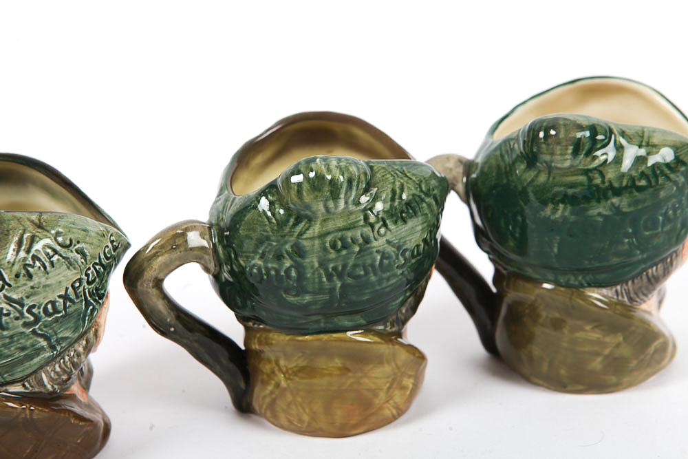 Auld Mac Character Toby Mugs by Royal Doulton