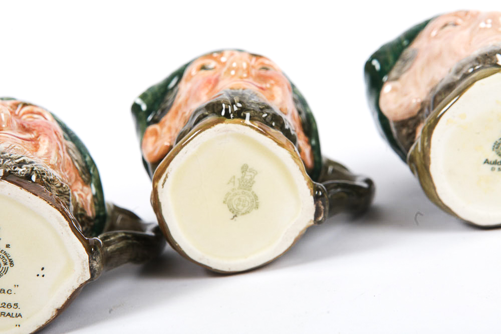 Auld Mac Character Toby Mugs by Royal Doulton