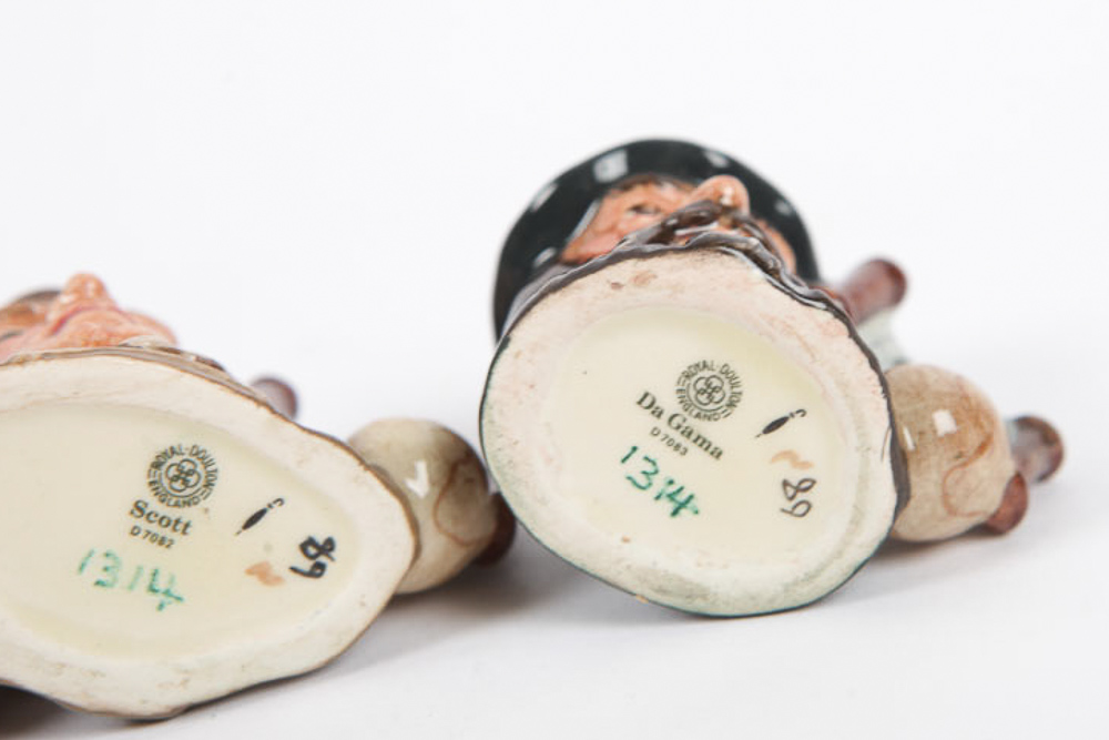 Royal Doulton "Explorer Tinies Collection" With Display Shelf