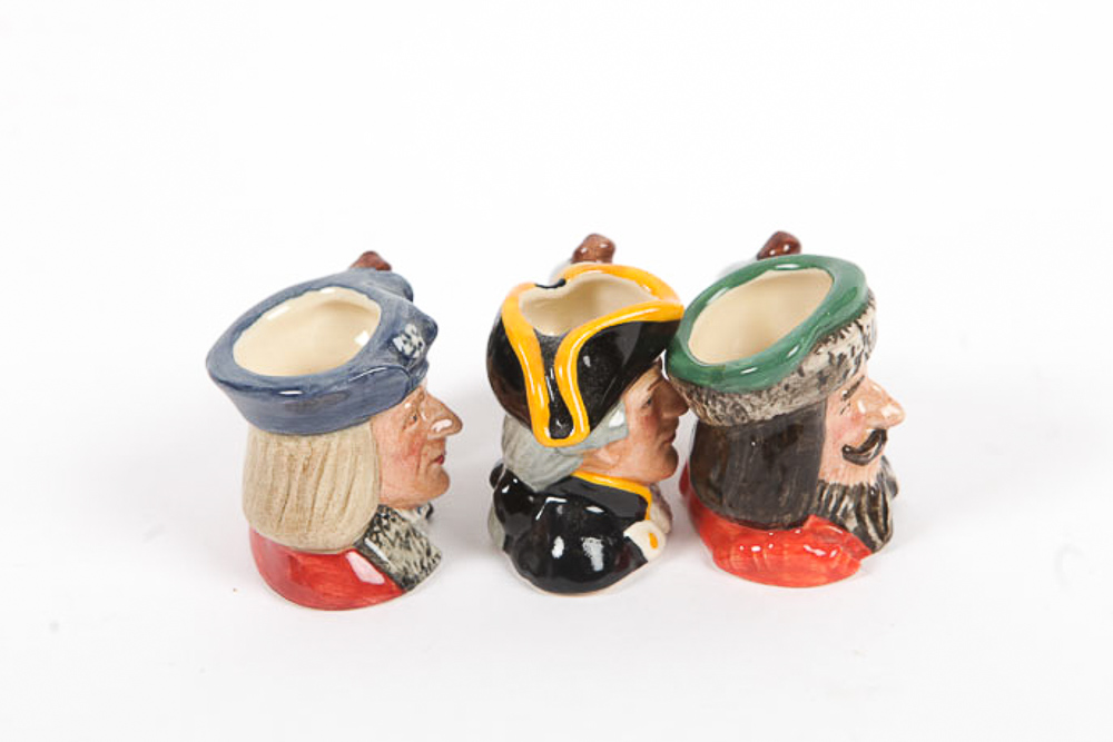 Royal Doulton "Explorer Tinies Collection" With Display Shelf