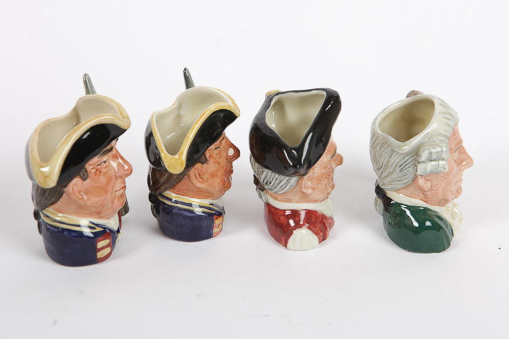 Collection of Royal Doulton "Character Jugs from Williamsburg"