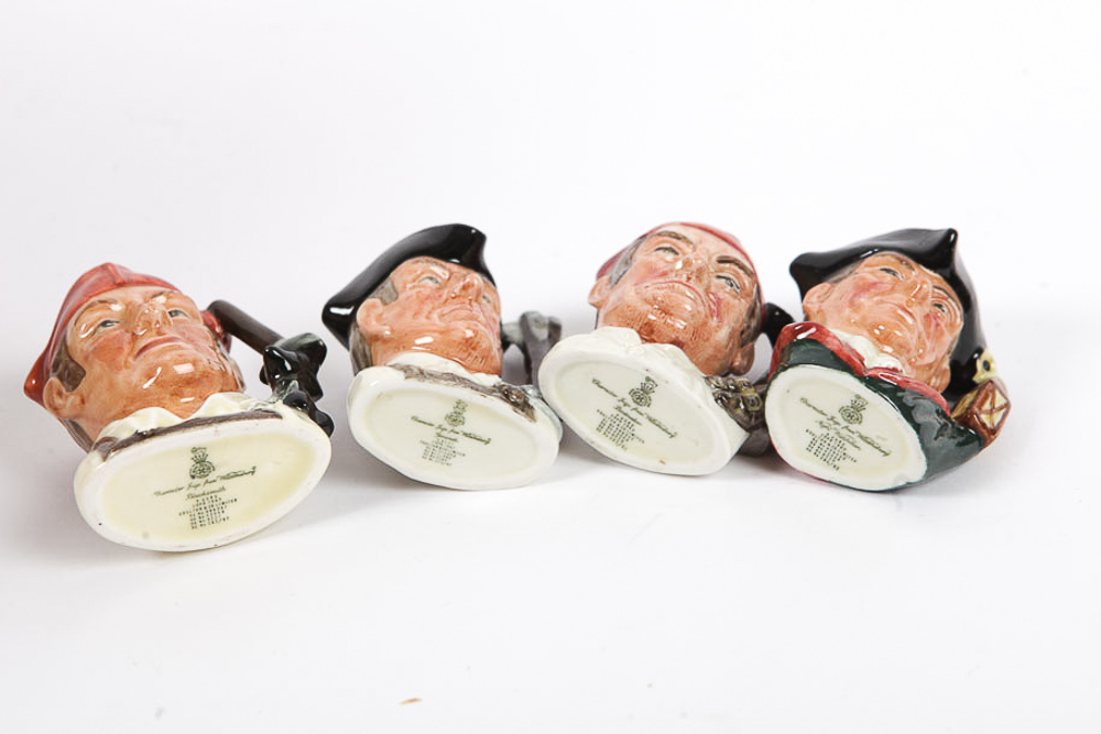 Collection of Royal Doulton "Character Jugs from Williamsburg"