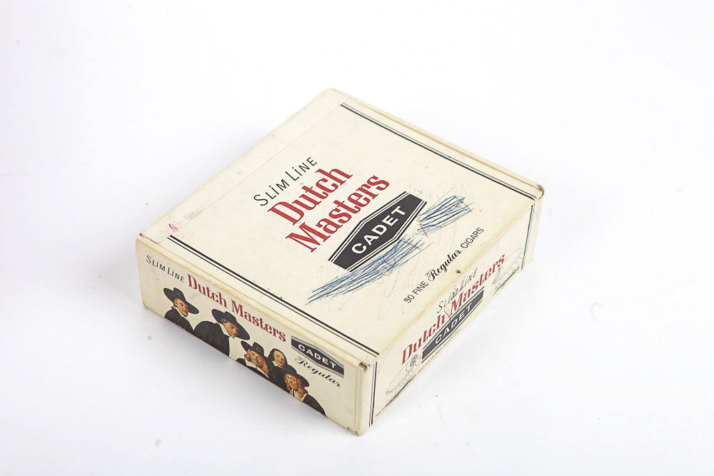 Collection of Vintage Cigar Boxes