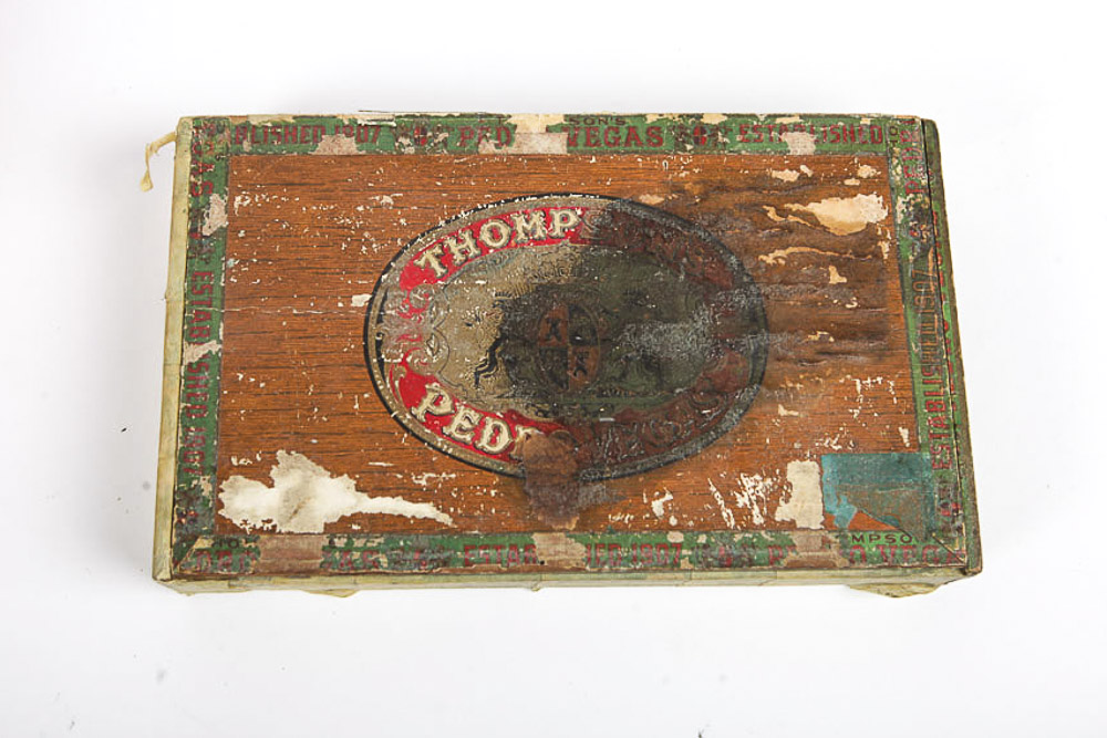Collection of Vintage Cigar Boxes