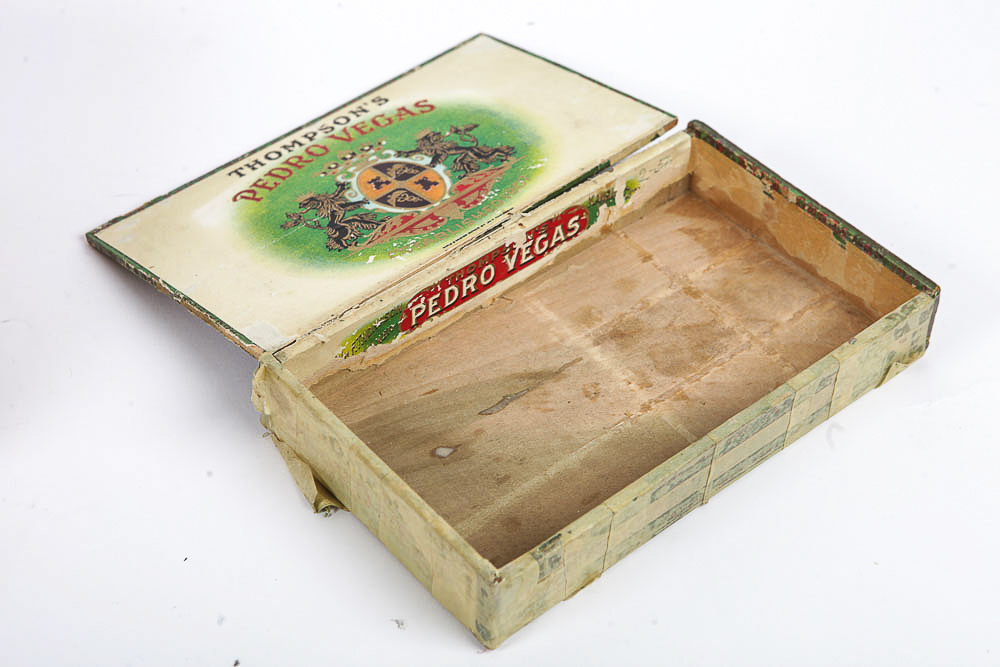 Collection of Vintage Cigar Boxes