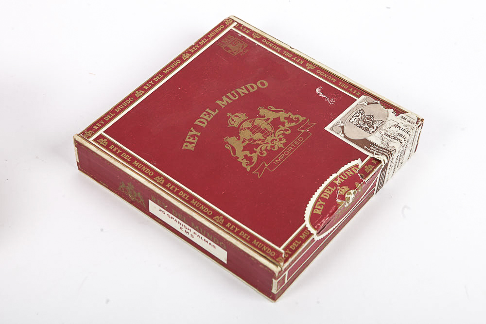 Collection of Vintage Cigar Boxes