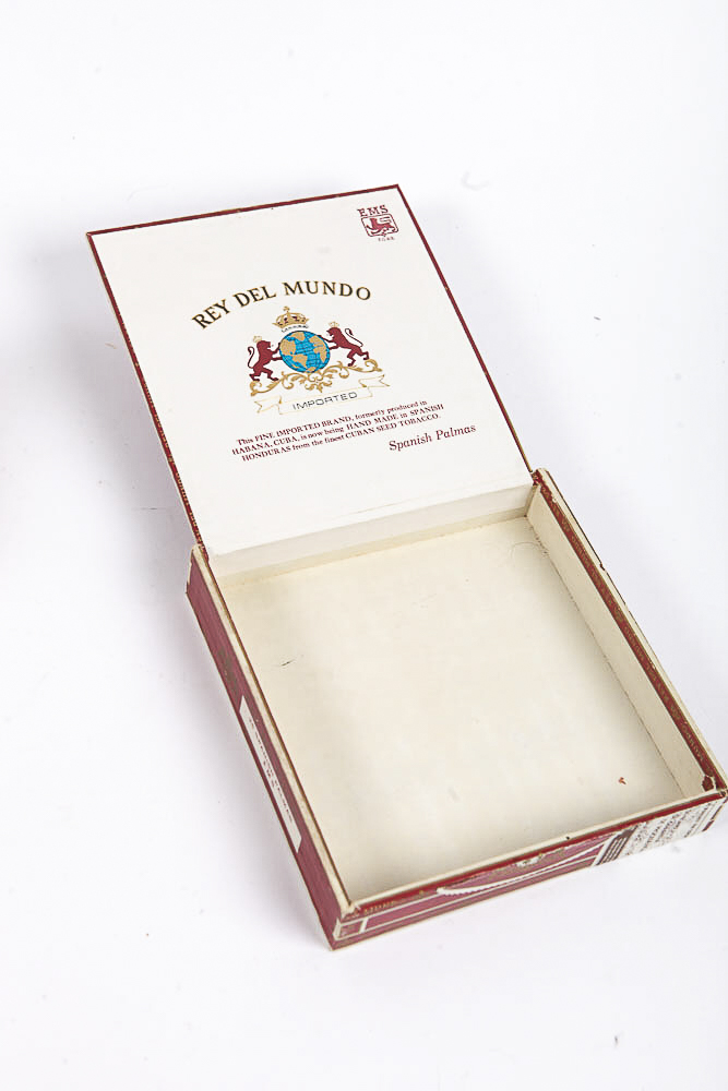 Collection of Vintage Cigar Boxes