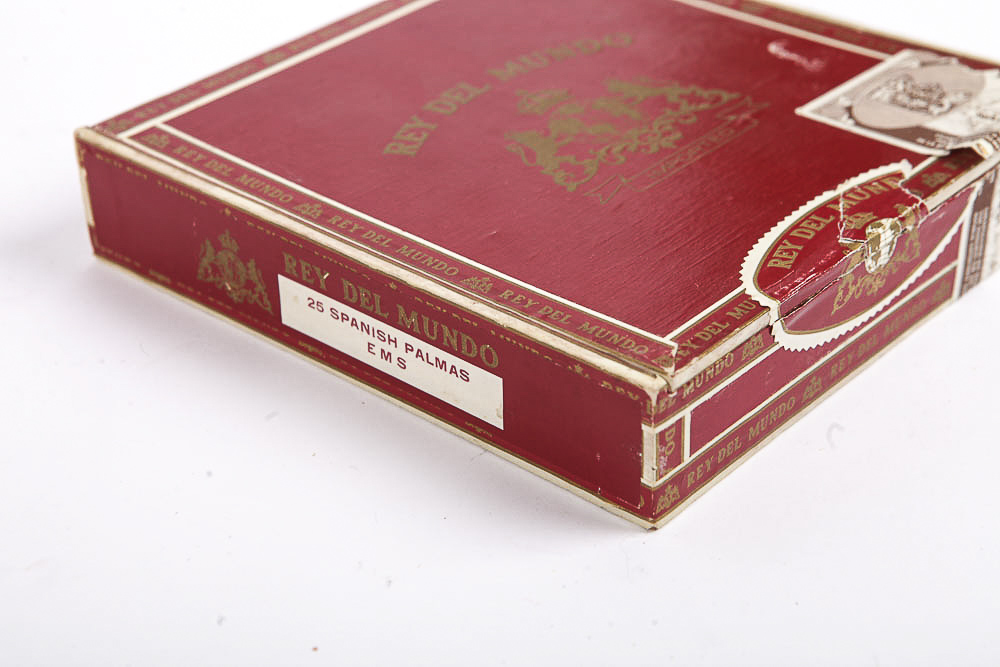 Collection of Vintage Cigar Boxes