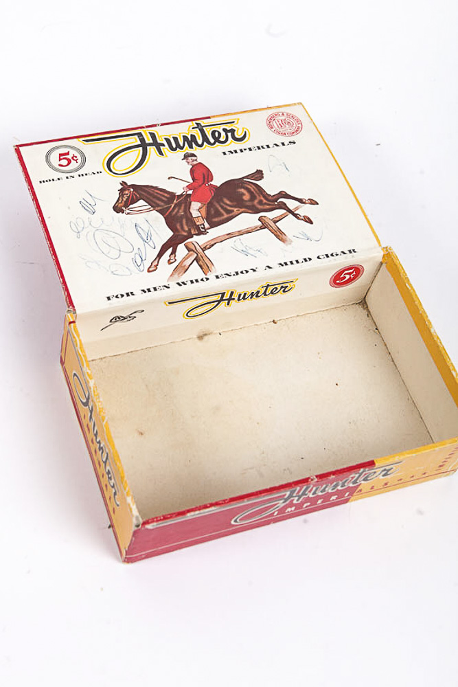 Collection of Vintage Cigar Boxes