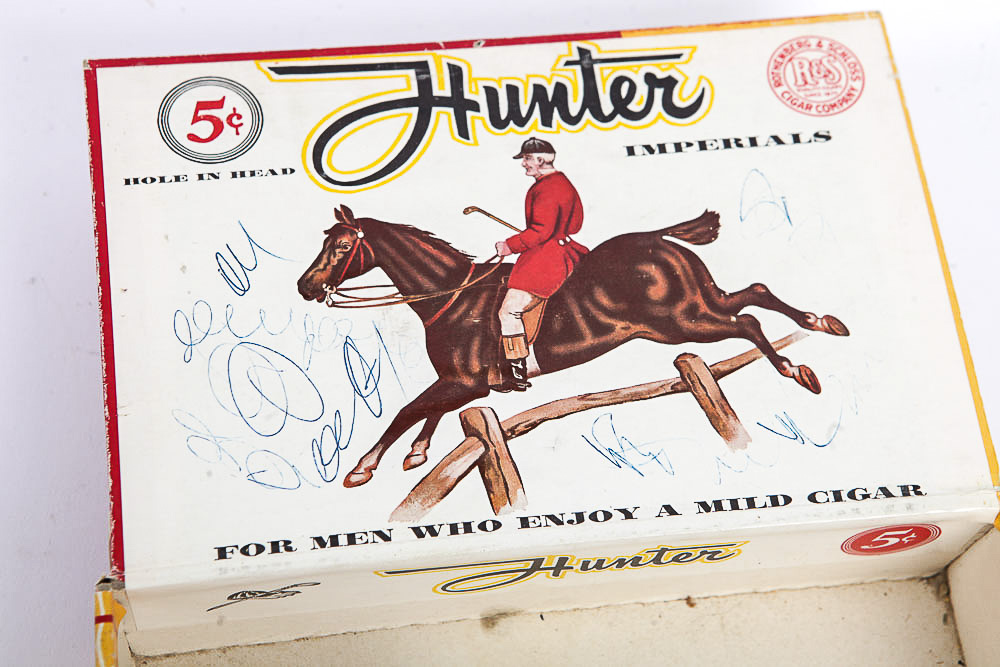 Collection of Vintage Cigar Boxes