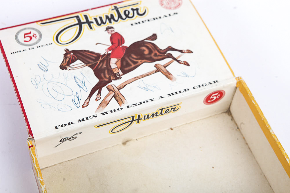 Collection of Vintage Cigar Boxes