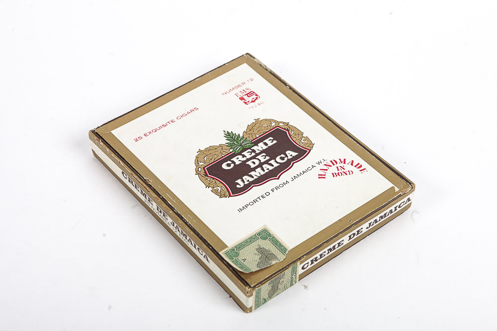 Collection of Vintage Cigar Boxes