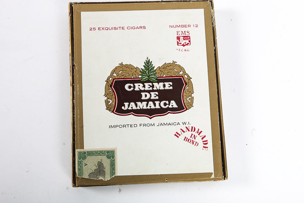 Collection of Vintage Cigar Boxes