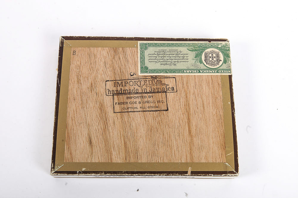 Collection of Vintage Cigar Boxes