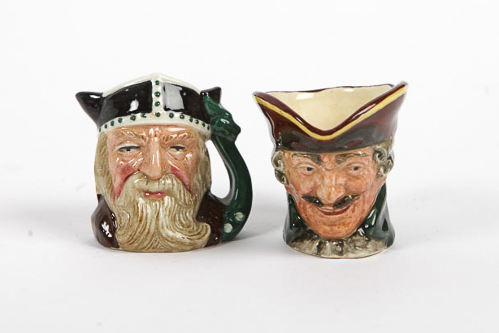 Vintage Royal Doulton Toby Jugs Including Miniatures
