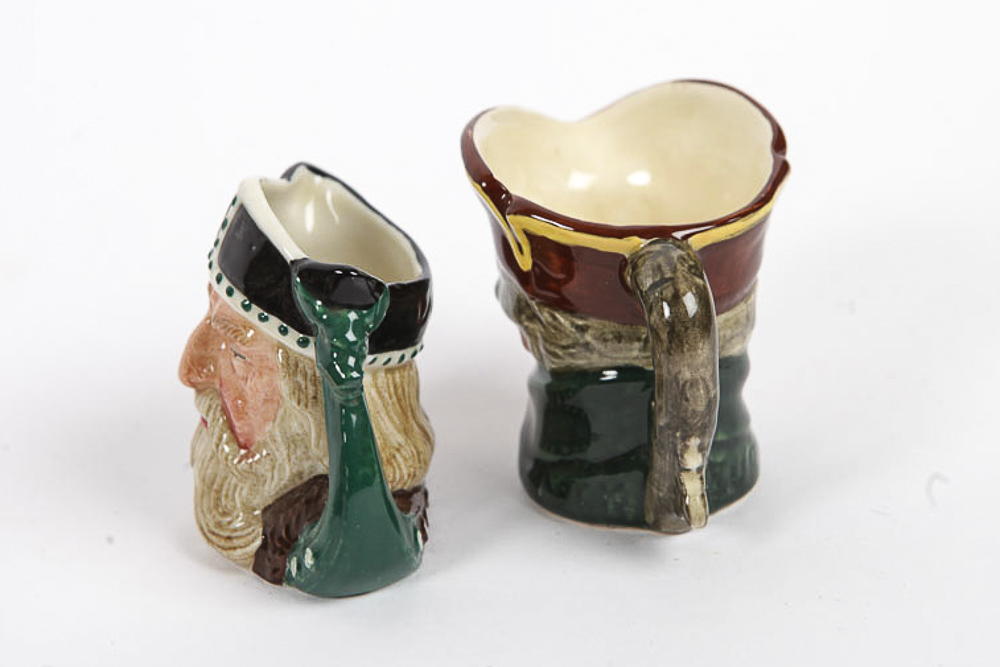 Vintage Royal Doulton Toby Jugs Including Miniatures