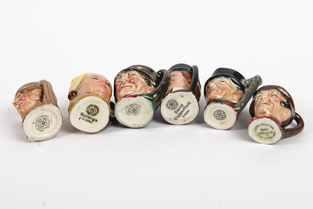 Vintage Royal Doulton Toby Jugs Including Miniatures
