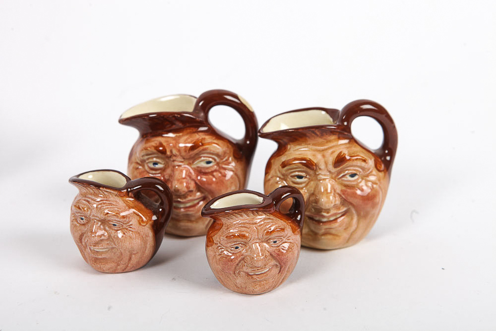 Collection of Royal Doulton Toby Jugs