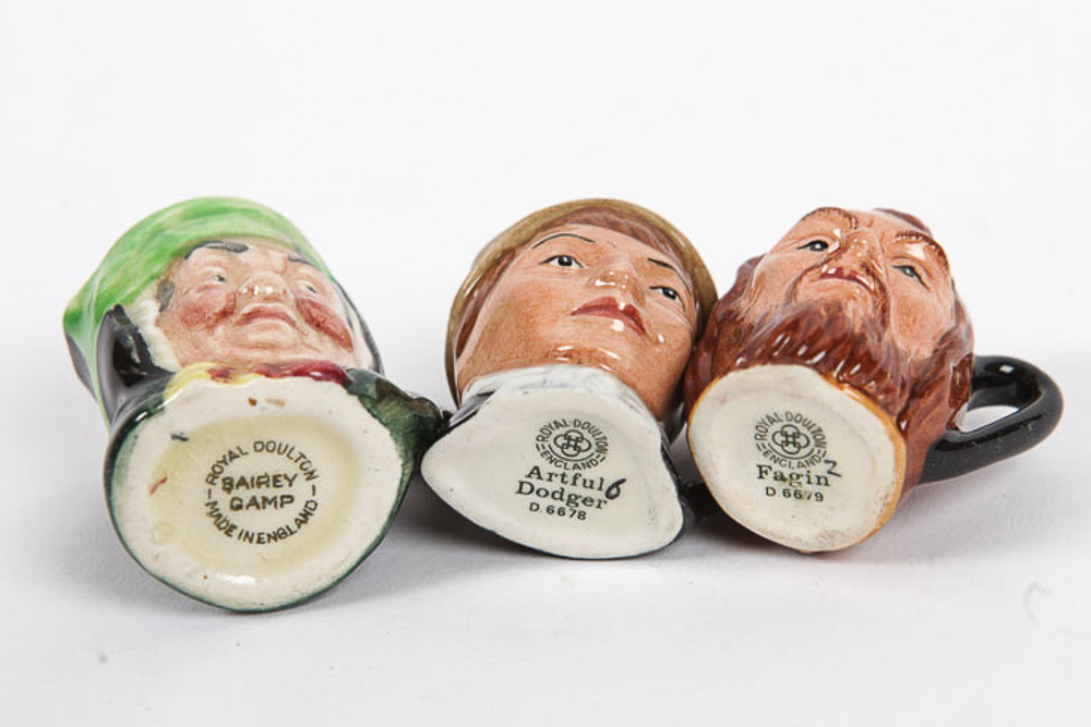 Vintage Royal Doulton Toby Jugs Including Miniatures