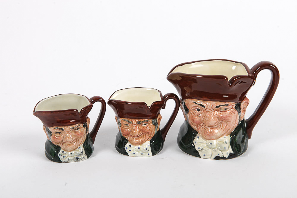 Collection of Royal Doulton Toby Jugs