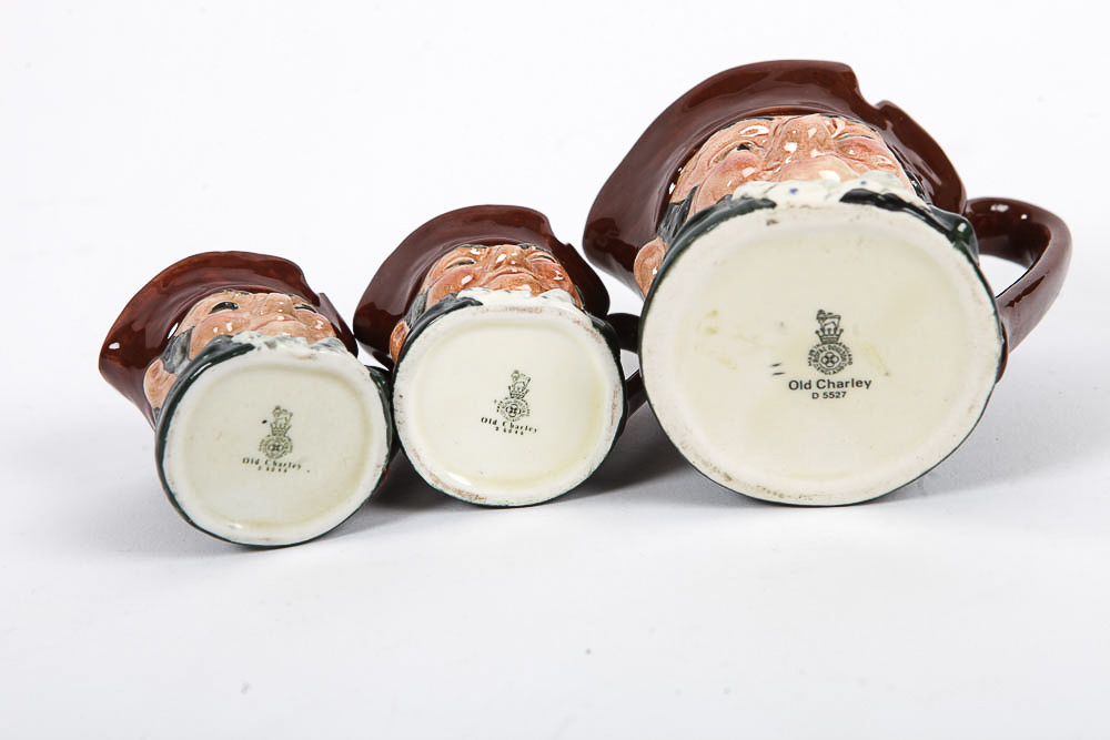 Collection of Royal Doulton Toby Jugs