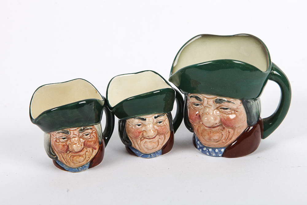 Collection of Royal Doulton Toby Jugs