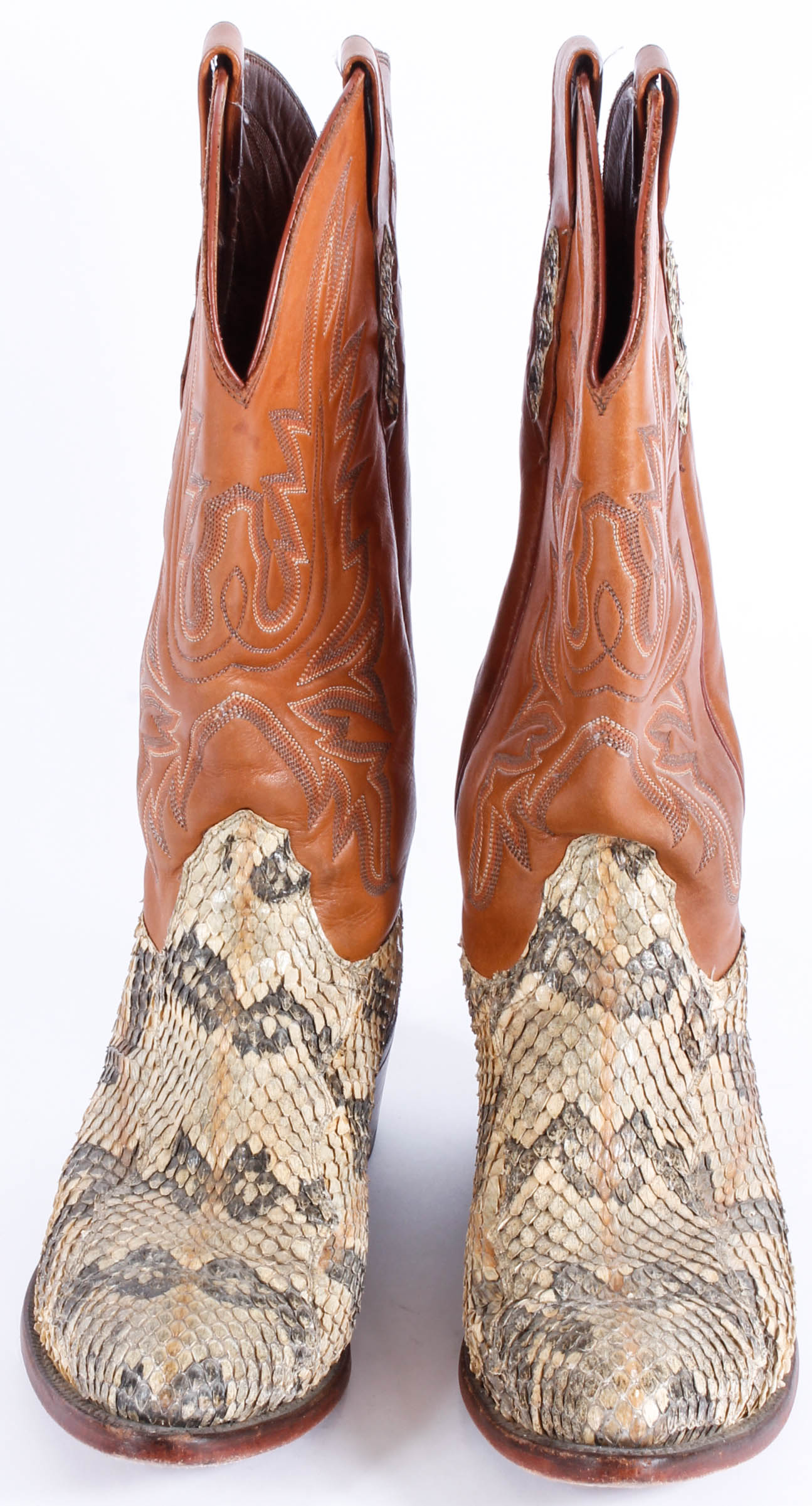 Lucchese 2000 Snakeskin Boots
