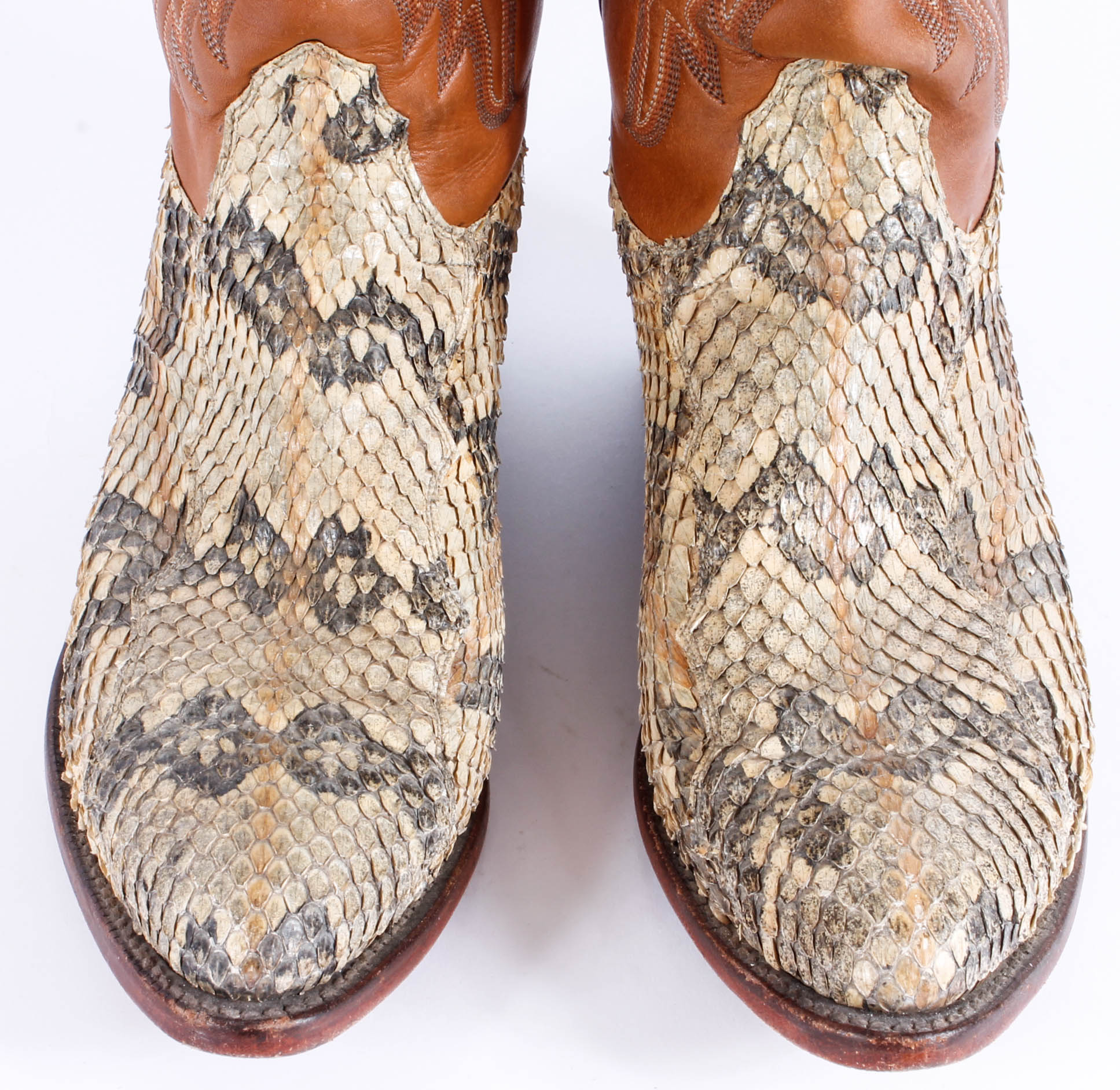 Lucchese 2000 Snakeskin Boots