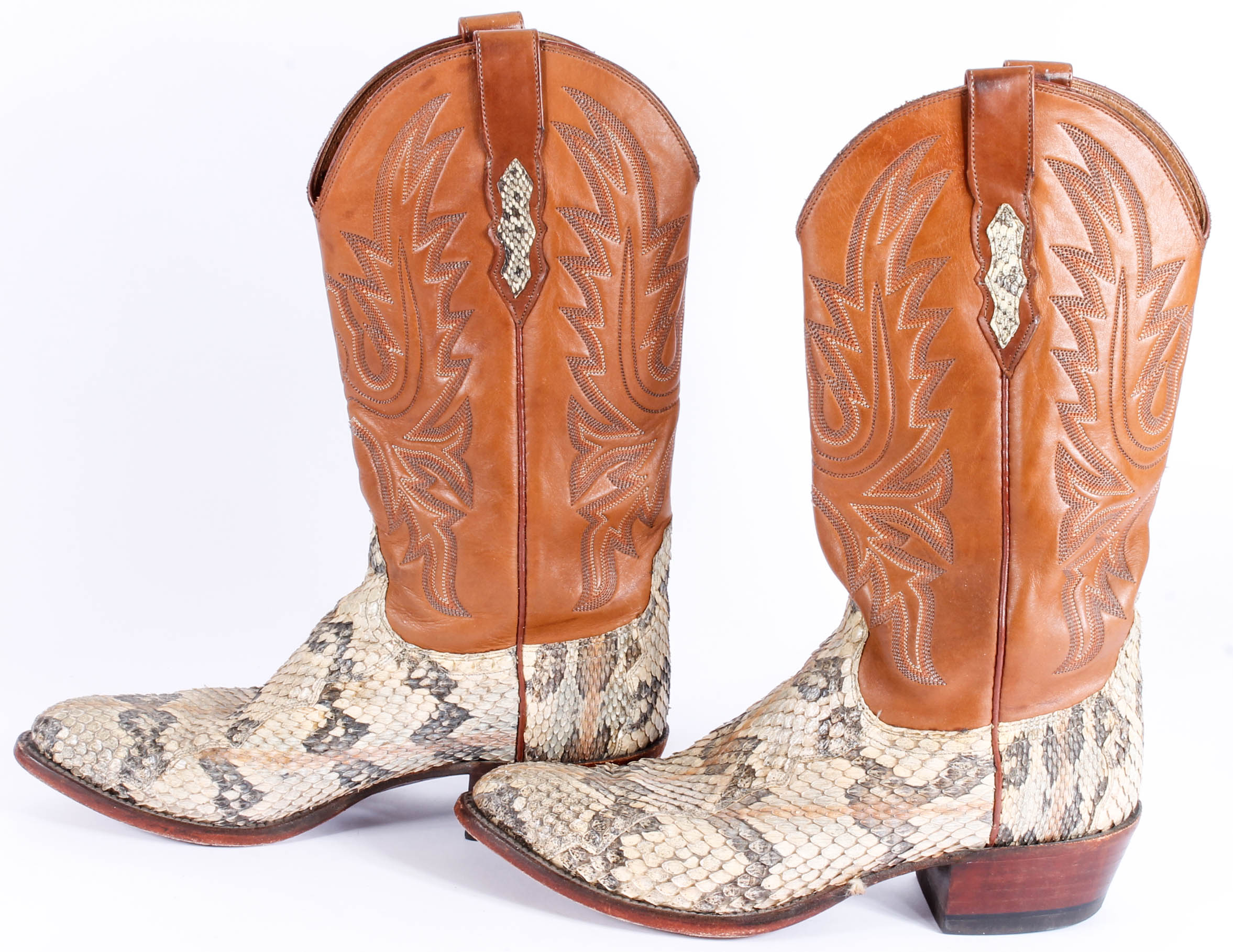 Lucchese 2000 Snakeskin Boots