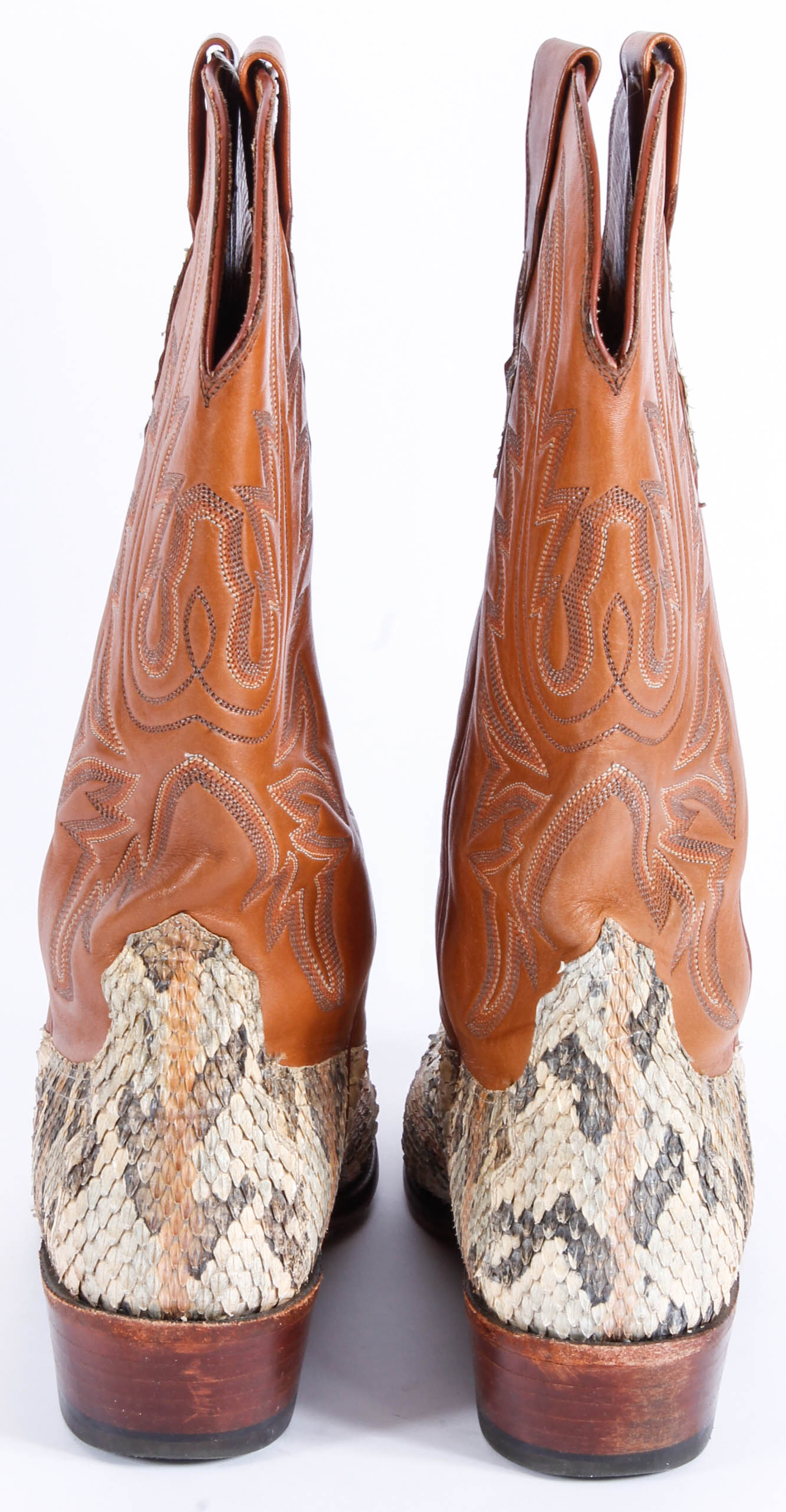 Lucchese 2000 Snakeskin Boots