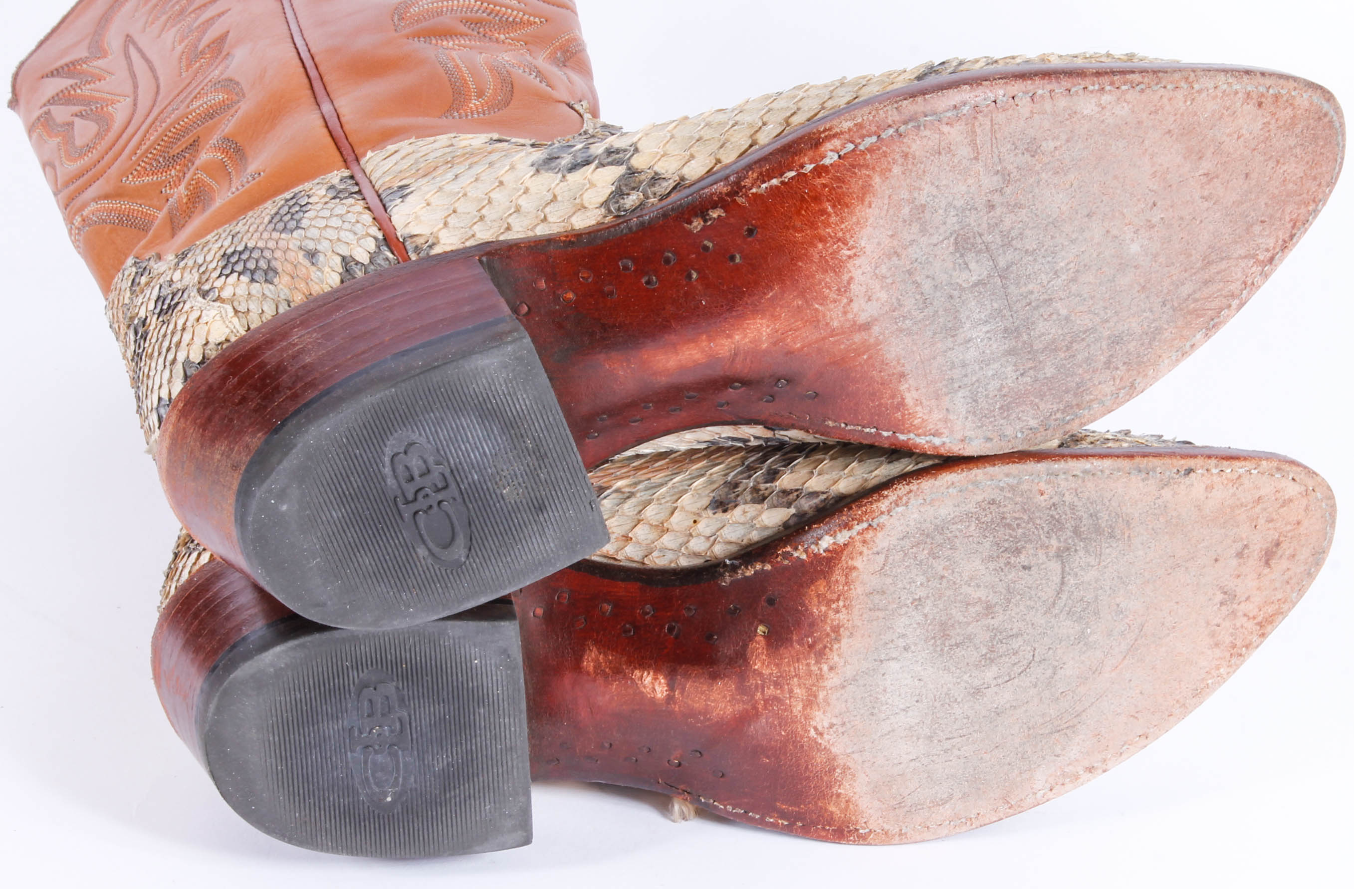 Lucchese 2000 Snakeskin Boots