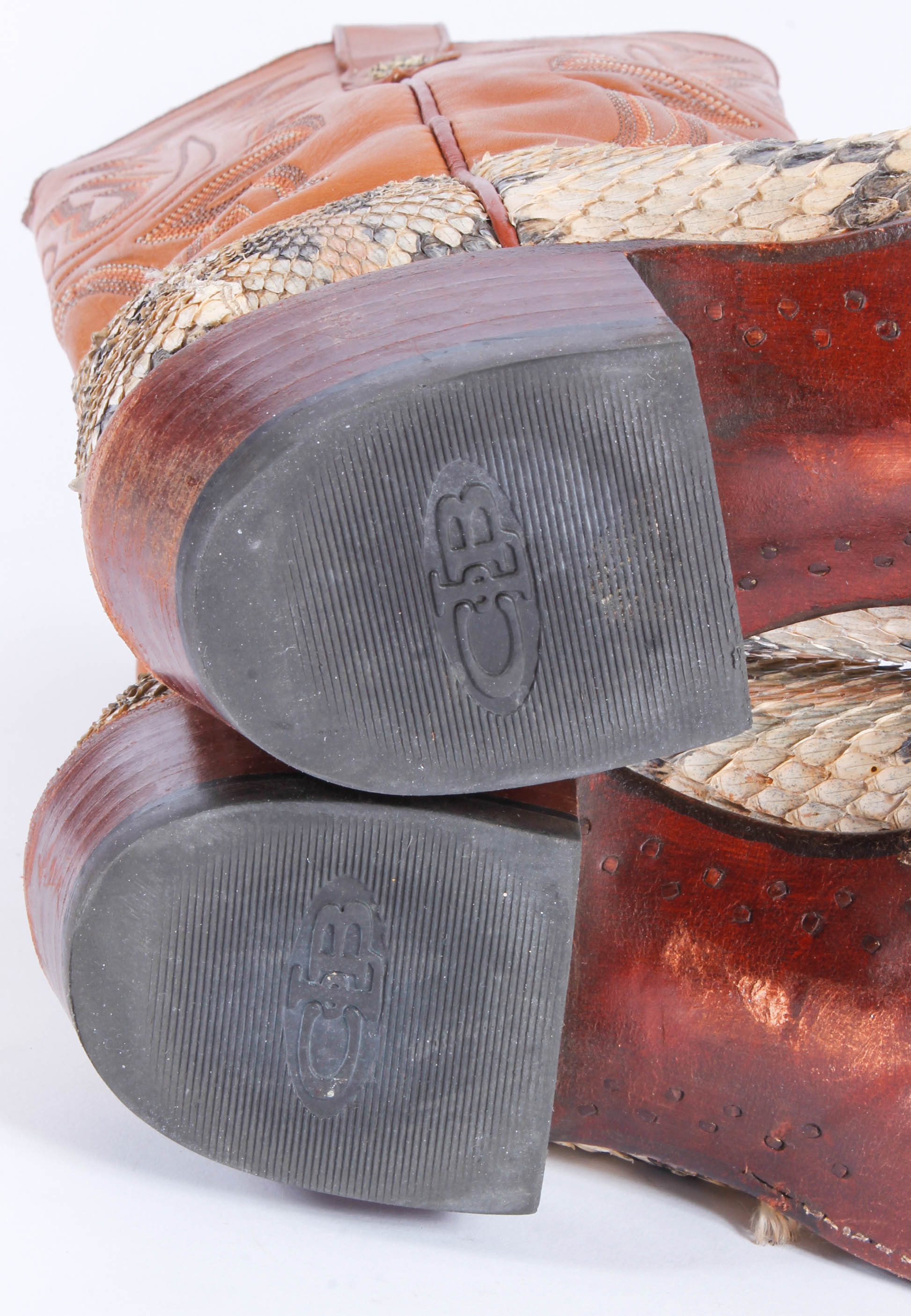 Lucchese 2000 Snakeskin Boots