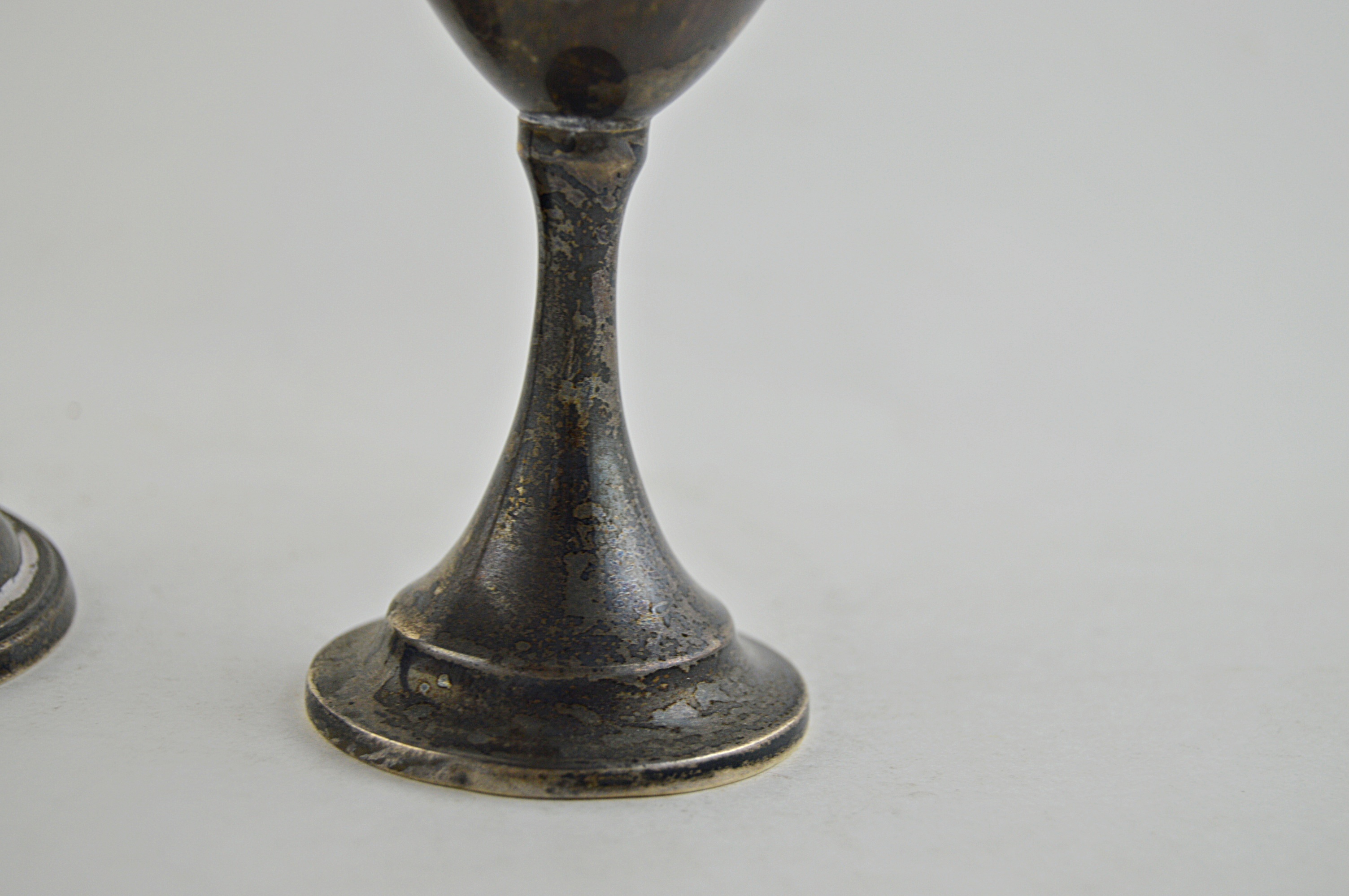 Vintage Sterling Silver Trophy Cups
