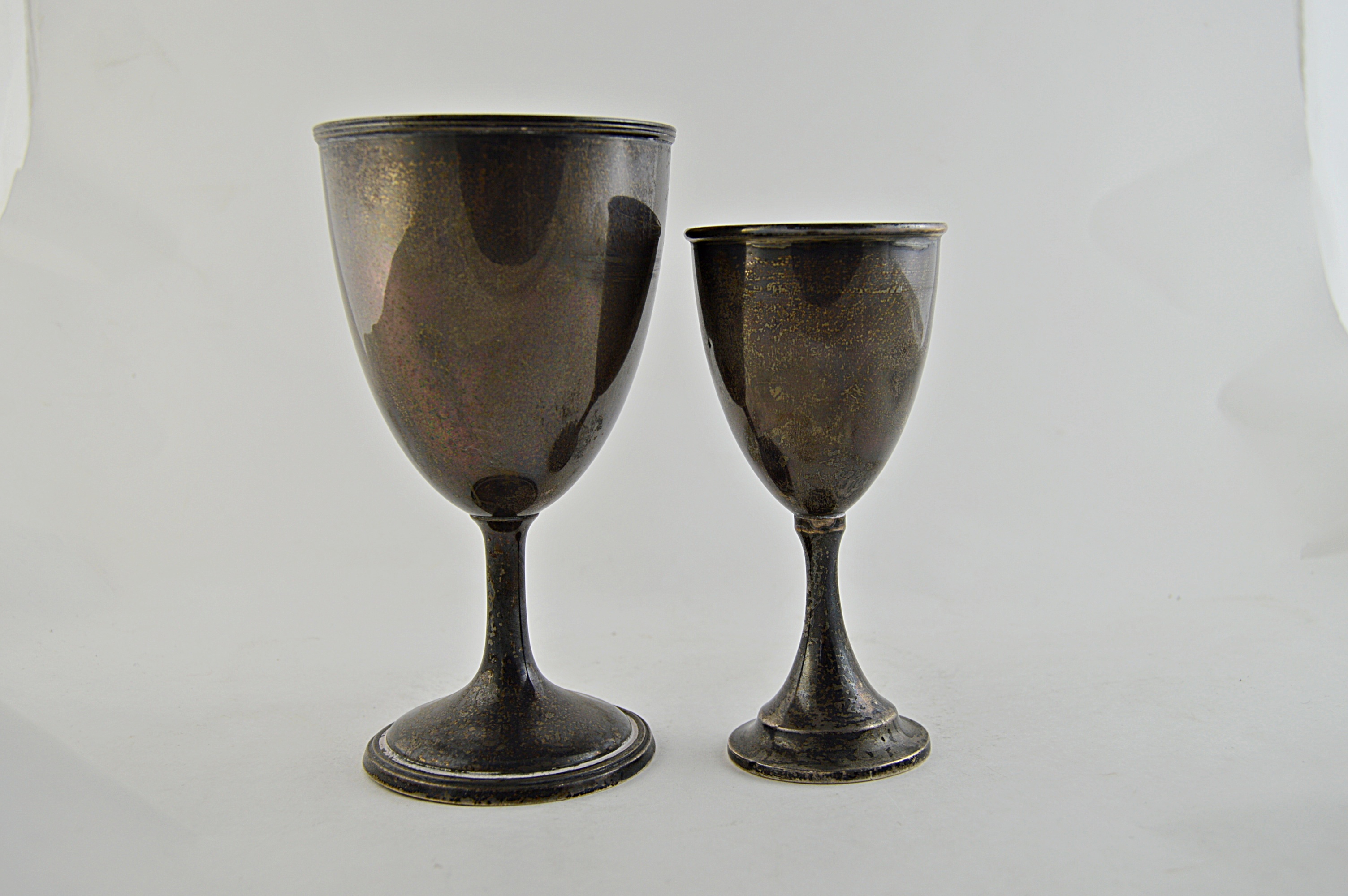 Vintage Sterling Silver Trophy Cups