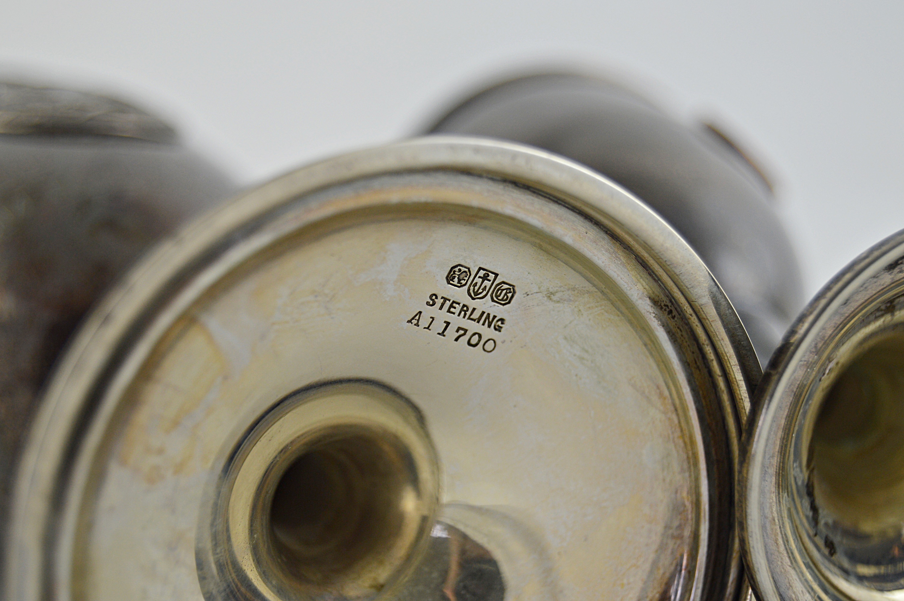 Vintage Sterling Silver Trophy Cups